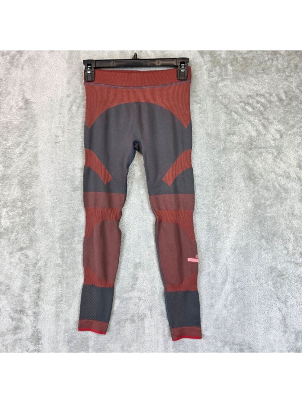 Adidas Stella McCartney Leggings Womens S Multicolor Colorblock Ankle Yoga Gym